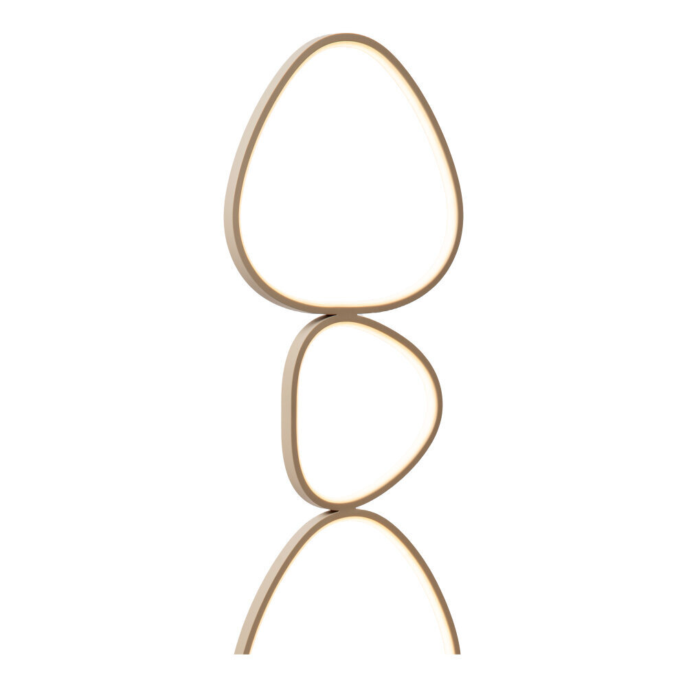 Lucide SAMLING - Stehleuchte - LED Dimmb. - CCT - 1x48W 2700K/4000K - Dim to warm - Taupe | Essential