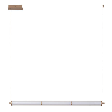 Lucide VALENTINE - Pendelleuchte - LED Dimmb. - CCT - 1x36W 2700K/4000K - Champagnerfarbe | Vibes Lucide VALENTINE - Pendelleuchte - LED Dimmb. - CCT - 1x36W 2700K/4000K - Champagnerfarbe | Vibes