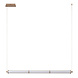 Lucide VALENTINE - Pendelleuchte - LED Dimmb. - CCT - 1x36W 2700K/4000K - Champagnerfarbe | Vibes Lucide VALENTINE - Pendelleuchte - LED Dimmb. - CCT - 1x36W 2700K/4000K - Champagnerfarbe | Vibes