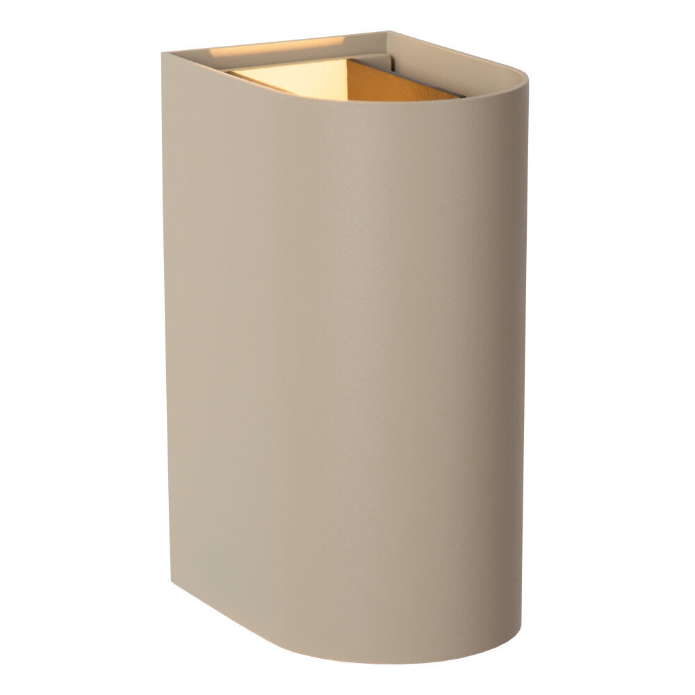 APLIS - Wandspot / Wandlamp Binnen/Buiten - LED - CCT - 2x5W 2700K/4000K - IP65 - Taupe | Essential APLIS - Wandspot / Wandlamp Binnen/Buiten - LED - CCT - 2x5W 2700K/4000K - IP65 - Taupe | Essential