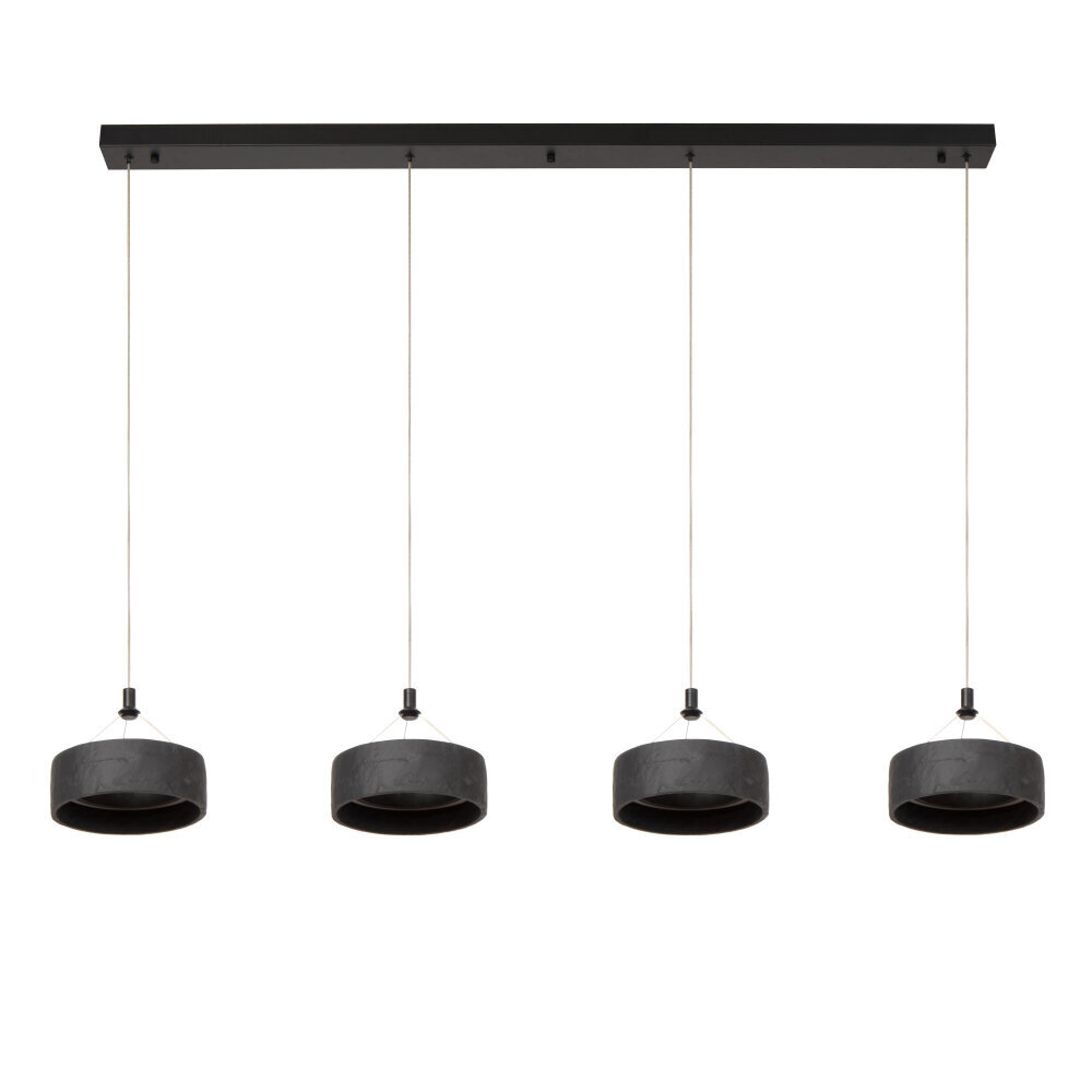 ADELANTE - Hanglamp - LED Dimb. - CCT - 4x10W 2200K/3300K - Zwart | Premium ADELANTE - Hanglamp - LED Dimb. - CCT - 4x10W 2200K/3300K - Zwart | Premium