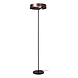 LEONARD - Vloerlamp - Ø 40 cm - LED - CCT - 1x20W 2700K/4000K - Koffie | Vibes LEONARD - Vloerlamp - Ø 40 cm - LED - CCT - 1x20W 2700K/4000K - Koffie | Vibes