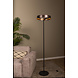 LEONARD - Vloerlamp - Ø 40 cm - LED - CCT - 1x20W 2700K/4000K - Koffie | Vibes LEONARD - Vloerlamp - Ø 40 cm - LED - CCT - 1x20W 2700K/4000K - Koffie | Vibes