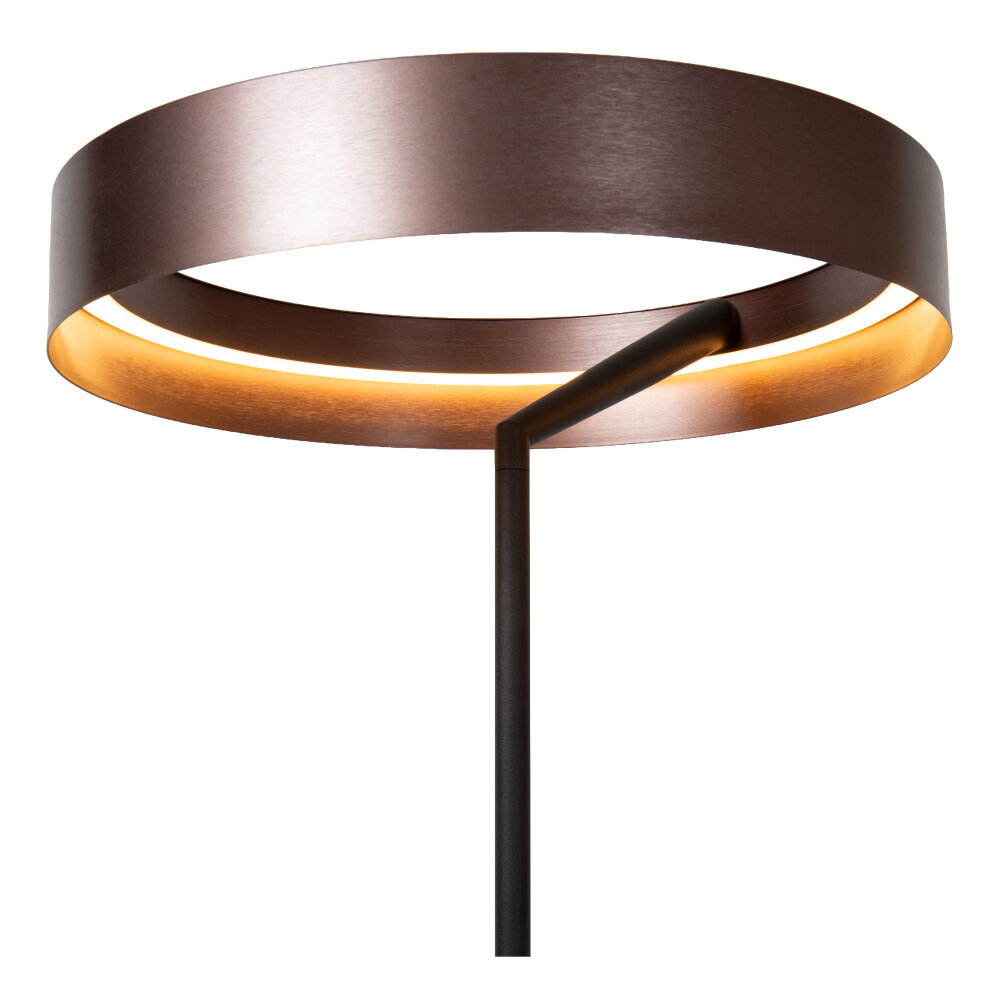 LEONARD - Vloerlamp - Ø 40 cm - LED - CCT - 1x20W 2700K/4000K - Koffie | Vibes LEONARD - Vloerlamp - Ø 40 cm - LED - CCT - 1x20W 2700K/4000K - Koffie | Vibes