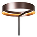 LEONARD - Vloerlamp - Ø 40 cm - LED - CCT - 1x20W 2700K/4000K - Koffie | Vibes LEONARD - Vloerlamp - Ø 40 cm - LED - CCT - 1x20W 2700K/4000K - Koffie | Vibes