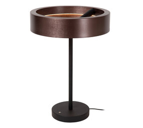 LEONARD - Tischleuchte - Ø 30 cm - LED 3 StepDim - CCT - 1x12W 2700K/4000K - Kaffee | Vibes LEONARD - Tischleuchte - Ø 30 cm - LED 3 StepDim - CCT - 1x12W 2700K/4000K - Kaffee | Vibes