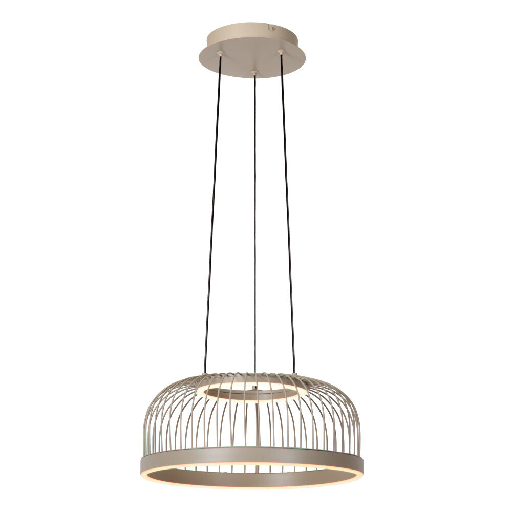RIXANNE - Hängeleuchte - Ø 40 cm - LED 3 StepDim - CCT - Taupe | Vibes