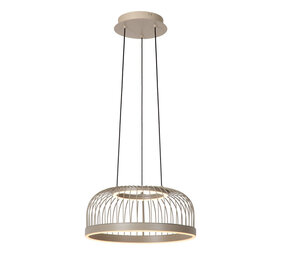 RIXANNE - Hängeleuchte - Ø 40 cm - LED 3 StepDim - CCT - Taupe | Vibes
