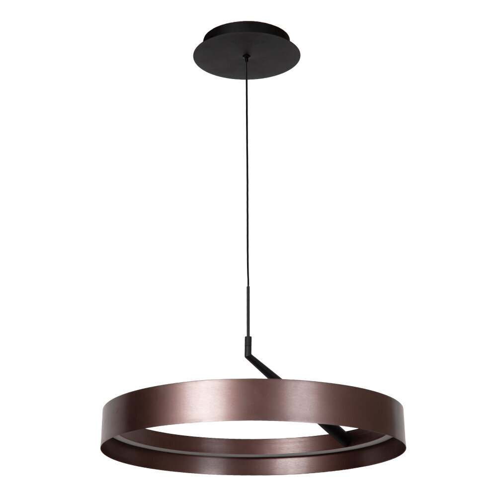 Lucide LEONARD - Hängelampe - Ø 55 cm - LED 3 StepDim - CCT - 1x36W 2200K/4000K - Kaffee | Vibes Lucide LEONARD - Hängelampe - Ø 55 cm - LED 3 StepDim - CCT - 1x36W 2200K/4000K - Kaffee | Vibes