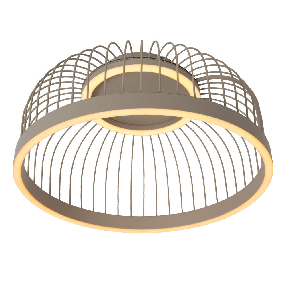 Lucide RIXANNE - Deckenleuchte - Ø 40 cm - LED 3 StepDim - CCT - Taupe | Vibes Lucide RIXANNE - Deckenleuchte - Ø 40 cm - LED 3 StepDim - CCT - Taupe | Vibes