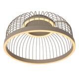 Lucide RIXANNE - Deckenleuchte - Ø 40 cm - LED 3 StepDim - CCT - Taupe | Vibes Lucide RIXANNE - Deckenleuchte - Ø 40 cm - LED 3 StepDim - CCT - Taupe | Vibes