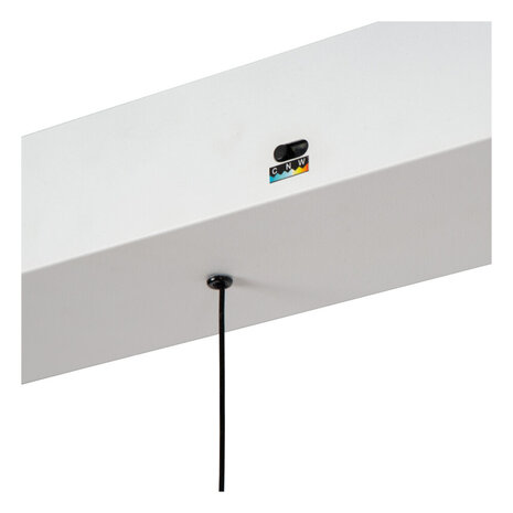 Lucide RADIANT - Pendelleuchte - LED Dimmb. - CCT - 2x38W 2700K/4000K - Weiß | Vibes Lucide RADIANT - Pendelleuchte - LED Dimmb. - CCT - 2x38W 2700K/4000K - Weiß | Vibes
