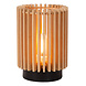 KIM - Wiederaufladbare Tischlampe - Akku/Batterie - Ø 8 cm - LED 3 StepDim - 3 StepDim - Helle Holzoptik - 3er-Set | Essential KIM - Wiederaufladbare Tischlampe - Akku/Batterie - Ø 8 cm - LED 3 StepDim - 3 StepDim - Helle Holzoptik - 3er-Set | Essential