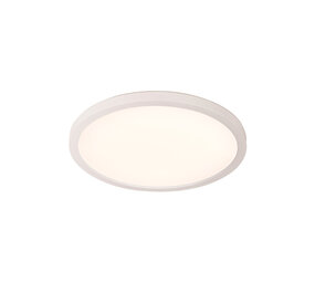 RINUS - Deckenleuchte Badezimmer - Ø 30 cm - LED Dimmb. - CCT - 1x18W 2700K/4000K - IP44 - Opal | Essential RINUS - Deckenleuchte Badezimmer - Ø 30 cm - LED Dimmb. - CCT - 1x18W 2700K/4000K - IP44 - Opal | Essential
