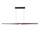 HALMSTAD - Hängelampe - LED Dimmb. - CCT - 1x28W 2200K/4000K - Dunkle Holzoptik | Vibes HALMSTAD - Hängelampe - LED Dimmb. - CCT - 1x28W 2200K/4000K - Dunkle Holzoptik | Vibes