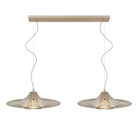 ELLIS - Hängelampe - 2xE27 - Taupe | Essential ELLIS - Hängelampe - 2xE27 - Taupe | Essential