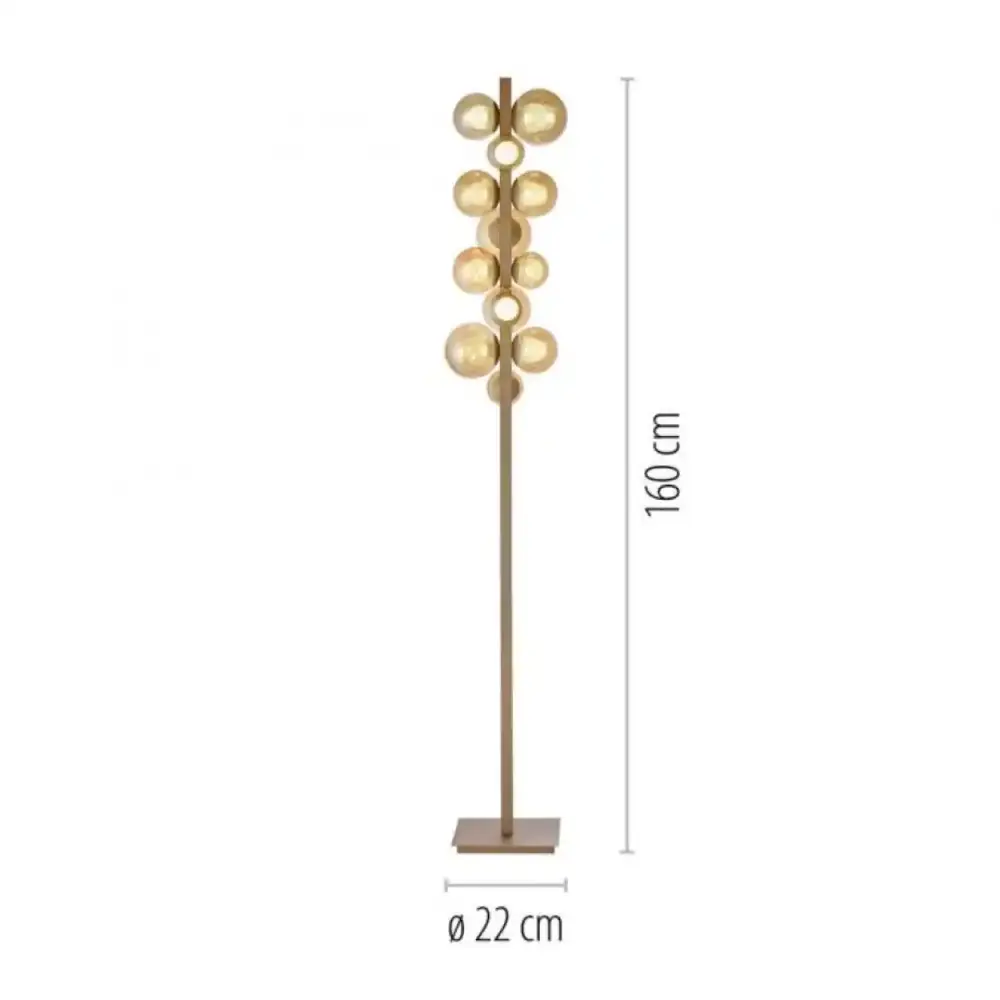 Neuhaus PURE Stehleuchte Popup H 160 cm Champagner Neuhaus PURE Stehleuchte Popup H 160 cm Champagner