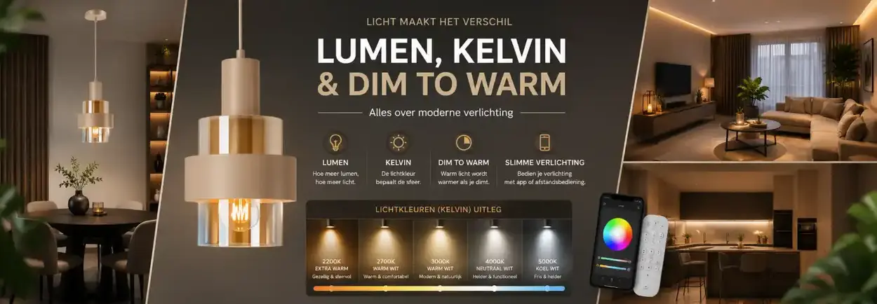 Was bedeuten Lumen, Kelvin und Dim to Warm? Was bedeuten Lumen, Kelvin und Dim to Warm?