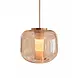 Freelight Hängelampe Rosa 1-flammig Ø 21 cm amber Freelight Hängelampe Rosa 1-flammig Ø 21 cm amber
