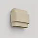 Artdelight Wandleuchte Metz L 20 cm Gips beige