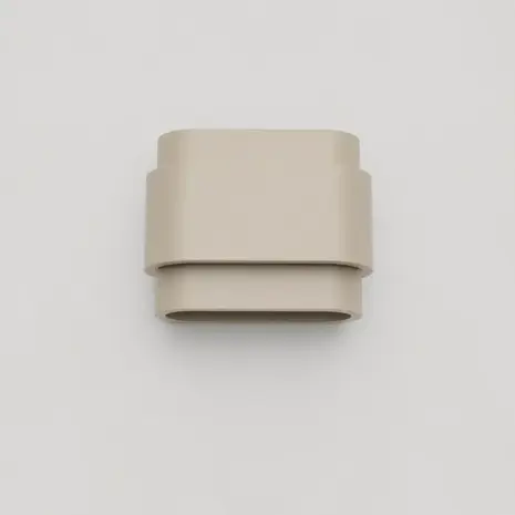 Artdelight Wandleuchte Metz L 20 cm Gips beige