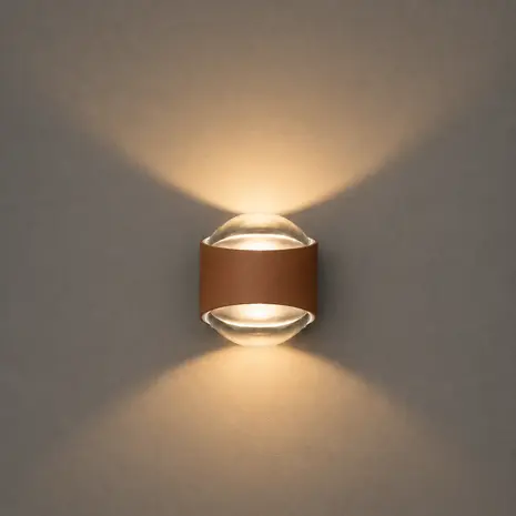 Artdelight Außenlampe London H 12 cm rostbraun Artdelight Außenlampe London H 12 cm rostbraun