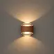 Artdelight Außenlampe London H 12 cm rostbraun Artdelight Außenlampe London H 12 cm rostbraun