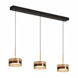 Highlight Hängelampe Enzo 3-flammig L 95 cm schwarz Highlight Hängelampe Enzo 3-flammig L 95 cm schwarz