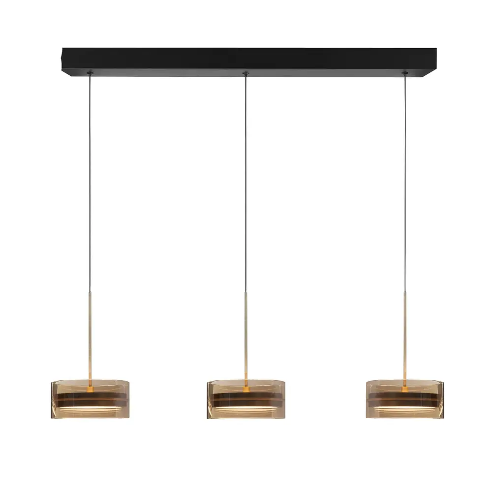 Highlight Hängelampe Enzo 3-flammig L 95 cm schwarz Highlight Hängelampe Enzo 3-flammig L 95 cm schwarz