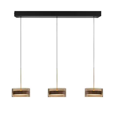 Highlight Hängelampe Enzo 3-flammig L 95 cm schwarz Highlight Hängelampe Enzo 3-flammig L 95 cm schwarz