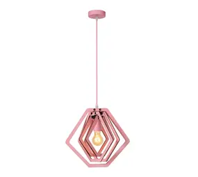Lucide MAURO – Hängelampe für Kinderzimmer – 1xE27 – Rosa Lucide MAURO – Hängelampe für Kinderzimmer – 1xE27 – Rosa