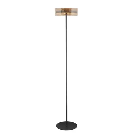 Highlight Stehleuchte Enzo H 165 cm schwarz Highlight Stehleuchte Enzo H 165 cm schwarz