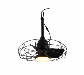 CristalRecord Plafondventilator Freshfan Ø 50 cm outdoor IP65 zwart