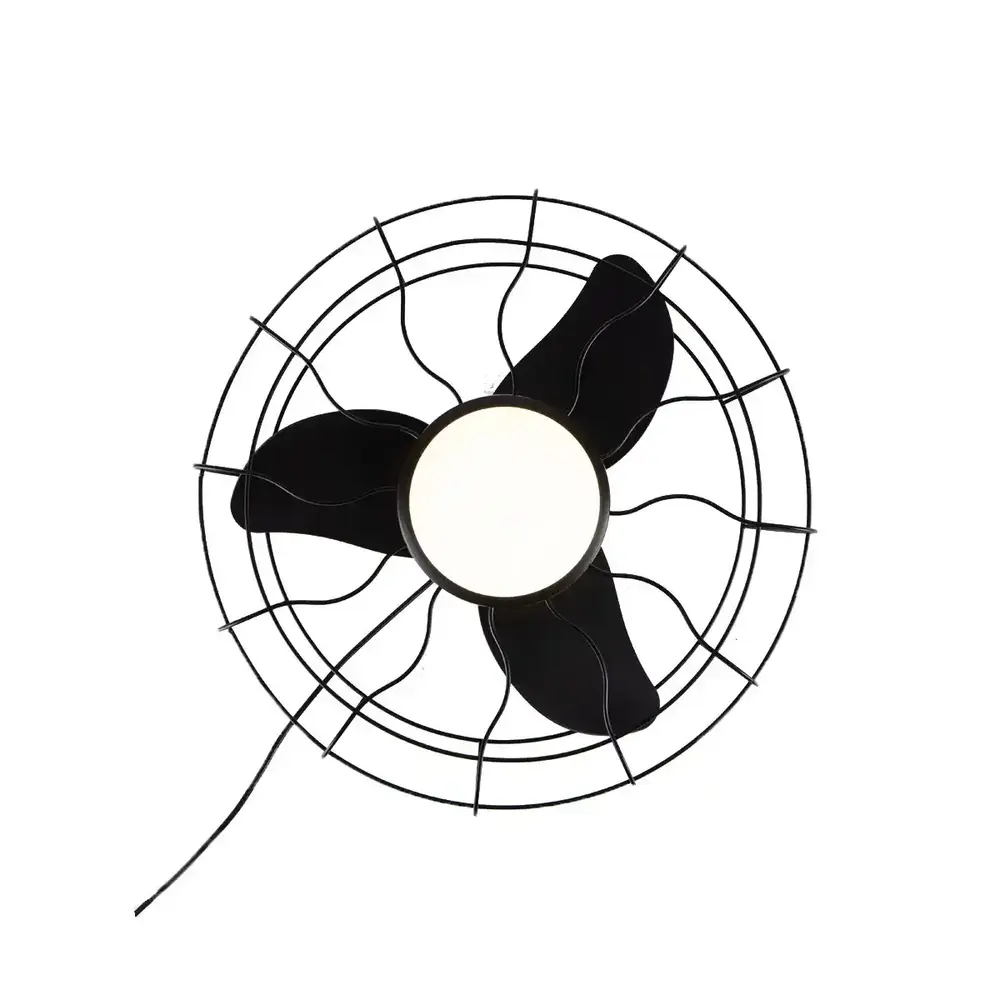 CristalRecord Deckenventilator Freshfan Ø 50 cm Outdoor IP65 schwarz