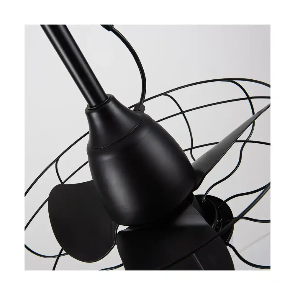 CristalRecord Plafondventilator Freshfan Ø 50 cm outdoor IP65 zwart