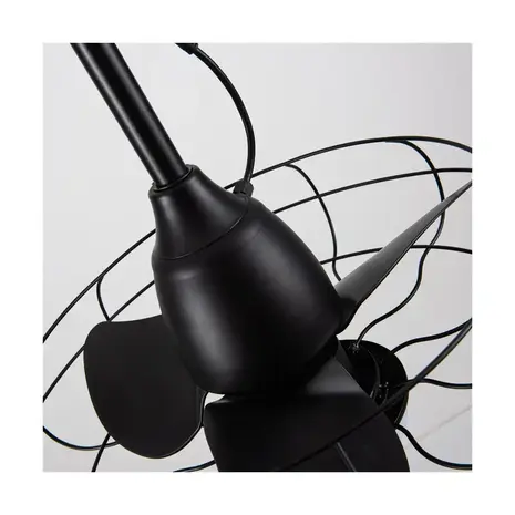 CristalRecord Deckenventilator Freshfan Ø 50 cm Outdoor IP65 schwarz