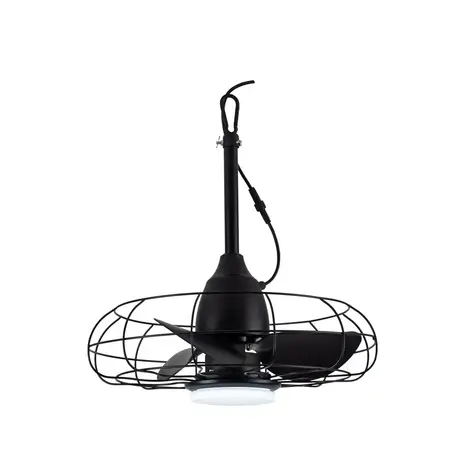 CristalRecord Deckenventilator Freshfan Ø 50 cm Outdoor IP65 schwarz