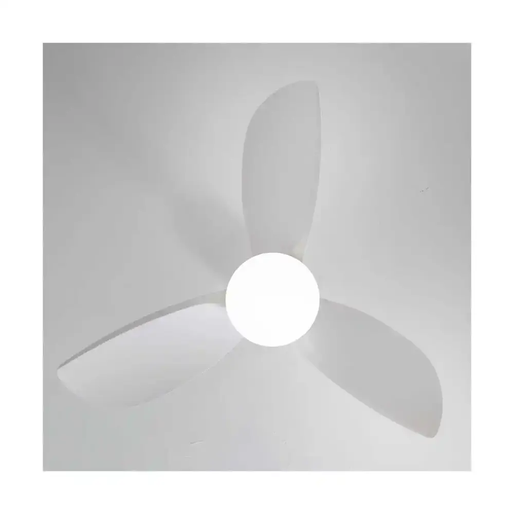 CristalRecord Deckenventilator Bryan Ø 92 cm weiß