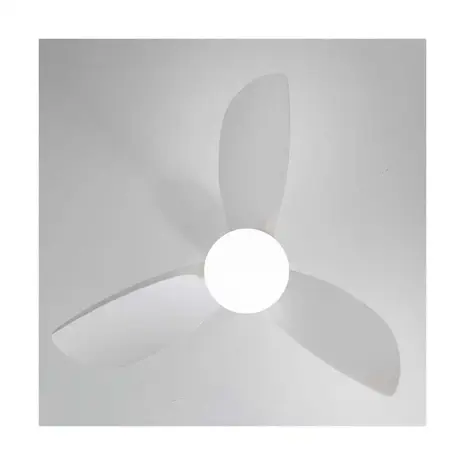 CristalRecord Deckenventilator Bryan Ø 92 cm weiß
