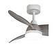 CristalRecord Deckenventilator Bryan Ø 92 cm grau weiß