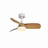 Deckenventilator Bryan Ø 92 cm Holz weiß