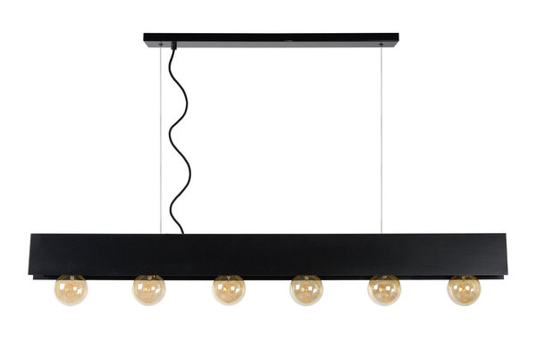 Lucide SURTUS - Hängeleuchte - 6xE27 - Schwarz Lucide SURTUS - Hängeleuchte - 6xE27 - Schwarz
