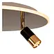 Lucide JUBEL - Deckenleuchte - Ø 48 cm - LED - CCT - 2700K - Matt Gold / Messing