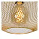 Lucide MESH - Deckenleuchte - Ø 45 cm - 1xE27 - Matt Gold / Messing Lucide MESH - Deckenleuchte - Ø 45 cm - 1xE27 - Matt Gold / Messing