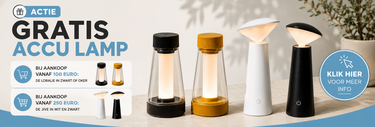 Kostenlose Akku-Lampe zu Ihrer Bestellung