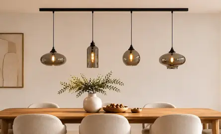 Mehrere Pendelleuchten an einem Lichtauslass? Das ist die schönste Lösung