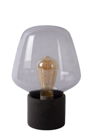BECKY - Tafellamp - Ø 20 cm - 1xE27 - Fumé BECKY - Tafellamp - Ø 20 cm - 1xE27 - Fumé