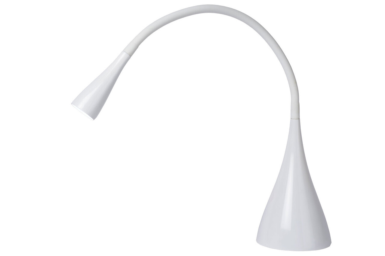 Lucide ZOZY - Schreibtischlampe - LED Dimb. - 1x4W 3000K - Weiß
