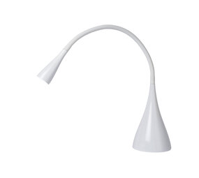 Lucide ZOZY - Schreibtischlampe - LED Dimb. - 1x4W 3000K - Weiß Lucide ZOZY - Schreibtischlampe - LED Dimb. - 1x4W 3000K - Weiß