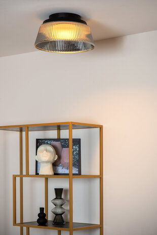 Lucide VIXI - Deckenleuchte - Ø 35 cm - LED Dimb. - 1x17,6W 2900K - Fumé Lucide VIXI - Deckenleuchte - Ø 35 cm - LED Dimb. - 1x17,6W 2900K - Fumé
